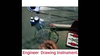 Engineer Drawing Instrument  mini drafter roller scale scale [upl. by Ahsiram]