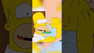 The Little Homer🥰 simpsons shorts [upl. by Rosinski441]