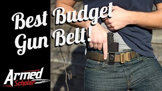 BEST BUDGET GUN BELT  Elite Survival Systems CO Shooters Belt [upl. by Amato]