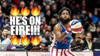 Harlem Globetrotter Scores 93 Points [upl. by Ahsinar]