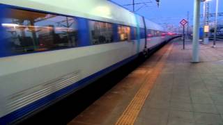 KTX Train arriving at Daejeon Station [upl. by Winola]