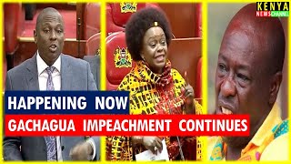 LIVE PARLIAMENT  Gachagua impeachment Motion Debate in National Assembly [upl. by Starkey]