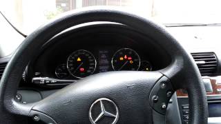 Reset automatic transmission on a mercedes [upl. by Anidan]