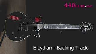 Mellow E Lydian Backing Track [upl. by Attennaej]