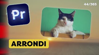 COMMENT FAIRE DES COINS ARRONDIS  Tuto Premiere Pro [upl. by Oirramed]