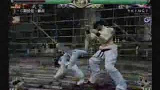 VF3tb vs VF4 10on10 battle TeppeiAK vs KingPA [upl. by Merriman]