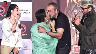 Manisha Koirala Give Special Gift To Sanjay Dutt In Front Of Manyata Dut At TEASER LAUNCH PRASTHANAM [upl. by Kosey149]