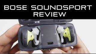 Bose SoundSport Free Wireless Earphones Review [upl. by Ameerahs]