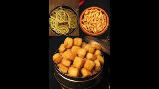 Diwali Special Recipes  Diwali Snacks Recipes  3 Quick amp Easy Snacks Recipes  Easy Diwali Recipes [upl. by Nilorac121]