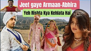 Finally ArmaanAbhira defeat Ruhi Abhimaan ke pyaar ki jeet  Yeh Rishta Kya Kehlata Hai yrkkh [upl. by Auqinimod]