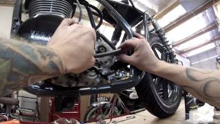 Yamaha SR500 Cafe Project more fun and fabrication [upl. by Leryt]