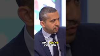 Mehdi Hasan calls out Piers Morgan shorts piersmorgan israel palestine gaza politics uk usa [upl. by Auqined]