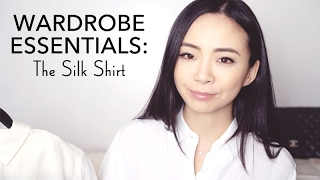 SILK SHIRTS WHY amp WHERE TO BUY  EQUIPMENT VS EVERLANE SILK REVIEW  WARDROBE ESSENTIAL  LvL [upl. by Conant187]