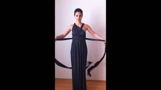 How to wrap the convertible infinity dress tutorial etsy [upl. by Wan]