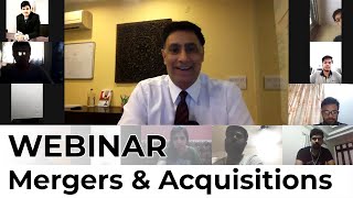 Mergers amp Acquisitions Explained MasterClass  Deepak Dayal [upl. by Tamma]