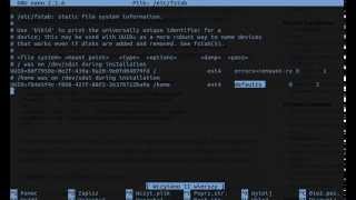 FSTAB Automatyczne montowanie partycjidysku po restarcie UbuntuLinux [upl. by Florrie799]