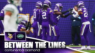 Minnesota Vikings 23 New York Jets 17  Between the Lines [upl. by Oatis]