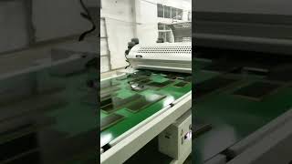 MDF Roller Coating machine for floorcabinethome decorationmachine board wood home coating [upl. by Akoek]