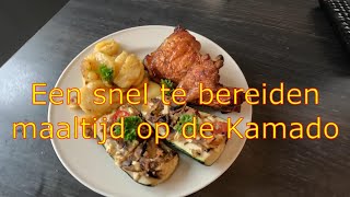 Een simpel diner op de Kamado [upl. by Norraj14]