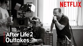 After Life Season 2 Outtakes  Ricky Gervais [upl. by Islek]