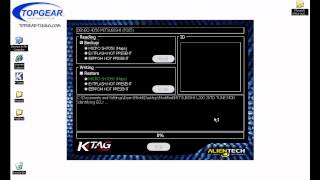 Ktag writing demonstration on a Denso ECU [upl. by Elletnohs]