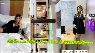 Diaba Sora nouvel An 2019 à dubai Nikki Beach Villa avec la famille [upl. by Adyht]