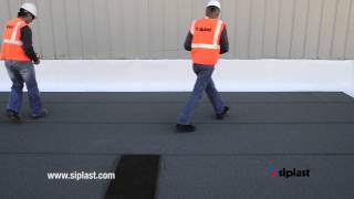 Siplast Paracoat Application Series Step 5 Grid application area [upl. by Ahsinrev350]