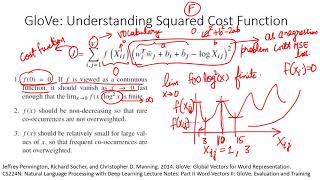 GloVe Squared Error Cost Function in Hindi [upl. by Jaylene13]