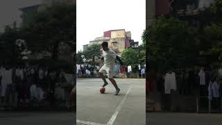 bongdaduongpho streetfootball futsal freestylefootball Estoy practicaron [upl. by Ecinreb]