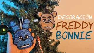 Cómo hacer Decoraciones de Freddy y Bonnie FNAF con Foami  Momuscraft [upl. by Bouton]