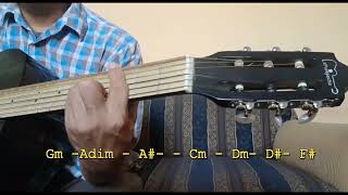 Círculos Armónicos menores  tutorial guitarra [upl. by Athalia]