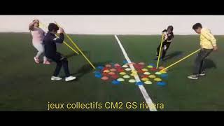 EPS jeux collectifs CM2 GS riviera [upl. by Kern918]