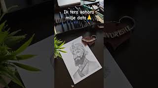 Ik Tera Sahara mil Jaye data 🙏🙏 viral punjabi punjab trending [upl. by Naelcm]