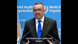 Dr Tedros five key health priorities for the world and for WHO [upl. by Culley]