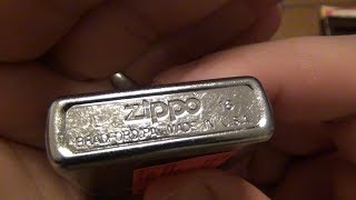 All About Zippo Lighters How To Date Your Zippo For Collecting amp Values [upl. by Warrin]