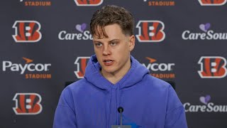 Joe Burrow End Of Season Press Conference [upl. by Mcgraw]