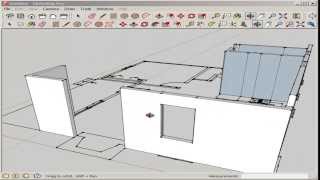 SketchUp Import and Model an AutoCAD Floor Plan [upl. by Alduino511]