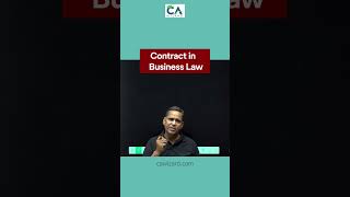 What is Contract in Business Law  Learn the Concept of Contracts  CAWizardOfficial [upl. by Rafaelle]