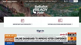 Maricopa County Elections making improvements to online voter tracking [upl. by Safir]