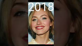 Imogen Poots over the years 20102024 evolution shorts [upl. by Kenwrick612]