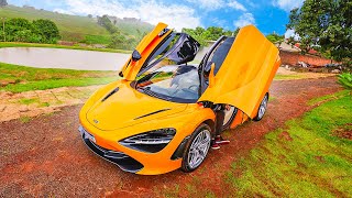 FUI VISITAR O SITIO DO MEU AMIGO DE MCLAREN 720S [upl. by Oiramrej]