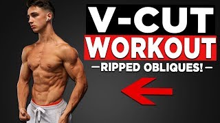 5min VCut Abs Workout For Legendary Obliques [upl. by Notlehs]