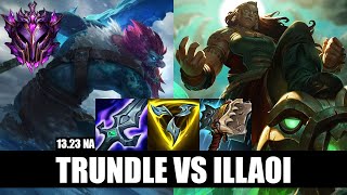 Trundle Top vs Illaoi Master NA 1323 [upl. by Neruat250]