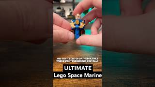 FINISHING The ULTIMATE Lego Space Marine Warhammer 40k lego warhammer40k spacemarine2 [upl. by Goldina420]