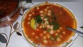 soupe de pois chiches  doubara الدوبارة على طريقتي [upl. by Ashatan944]