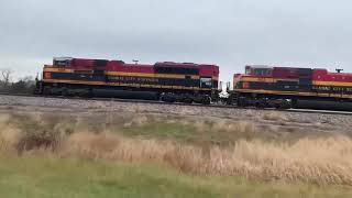 KCS 4199 with P3 Horn phone video [upl. by Lilah]