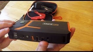 Tacklife T8 Car Jump Starter Test and Review [upl. by Peterson]