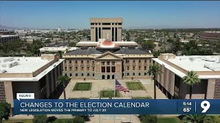 Changes to Arizonas election calendar [upl. by Nirihs842]