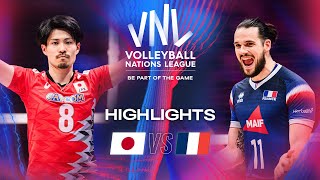 🇯🇵 JPN vs 🇫🇷 FRA  Gold Match  Highlights  Mens VNL 2024 [upl. by Daegal734]