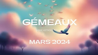 GEMEAUX✨OUAH  ON EST PAS LOIN DU MIRACLE🙏🌠MARS 2024 [upl. by Ahtabat912]